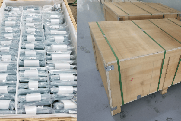 AR glass shipping and crating