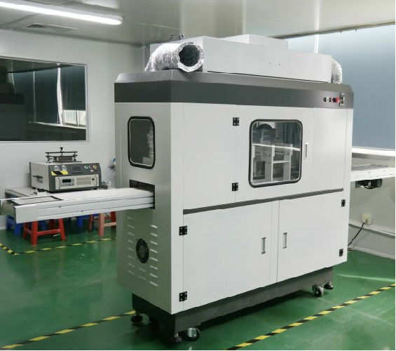 Plasma surface treatment machine for glass adhesion preparation