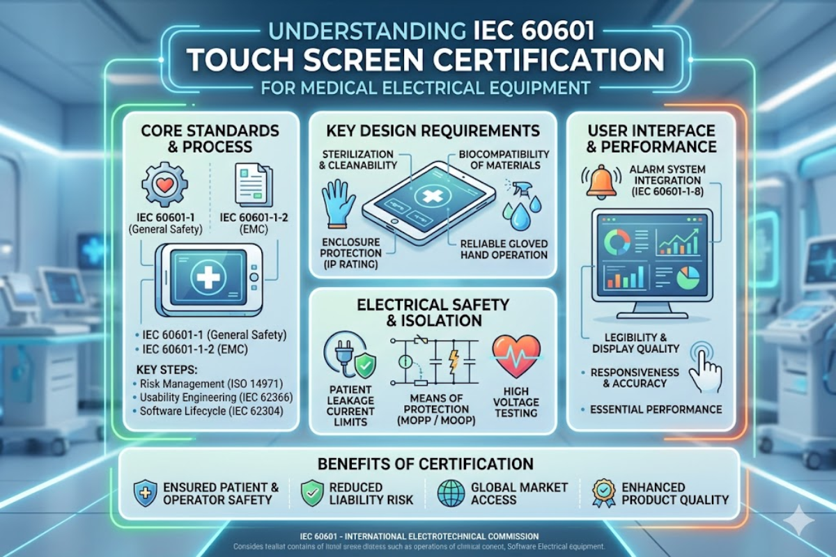 IEC 60601 Touch Screen Certification