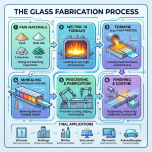 Glass Fabrication Process: 6 Steps From Raw Sheet to Finished - Saiweiglass