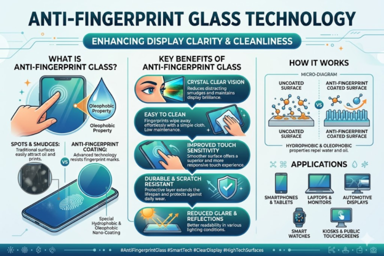 anti fingerprint glass