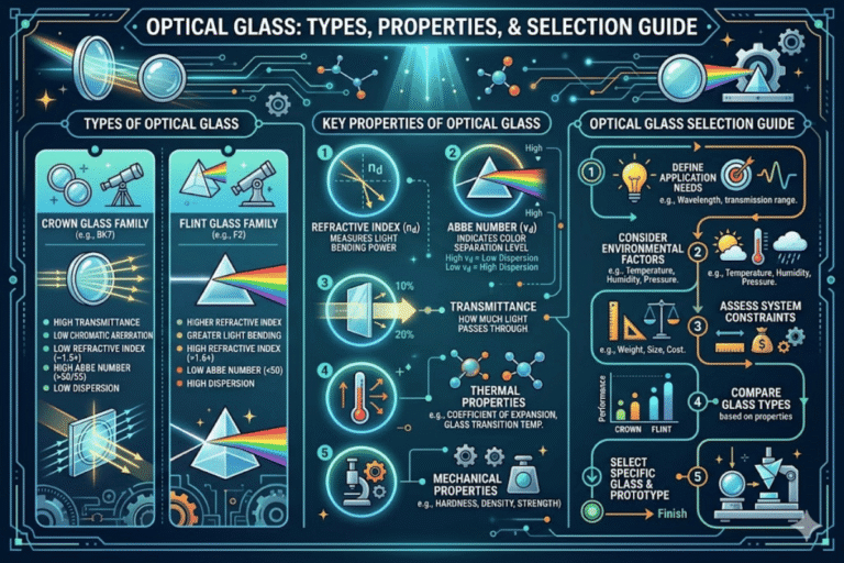 Optical Glass Types, Properties, and Selection Guide