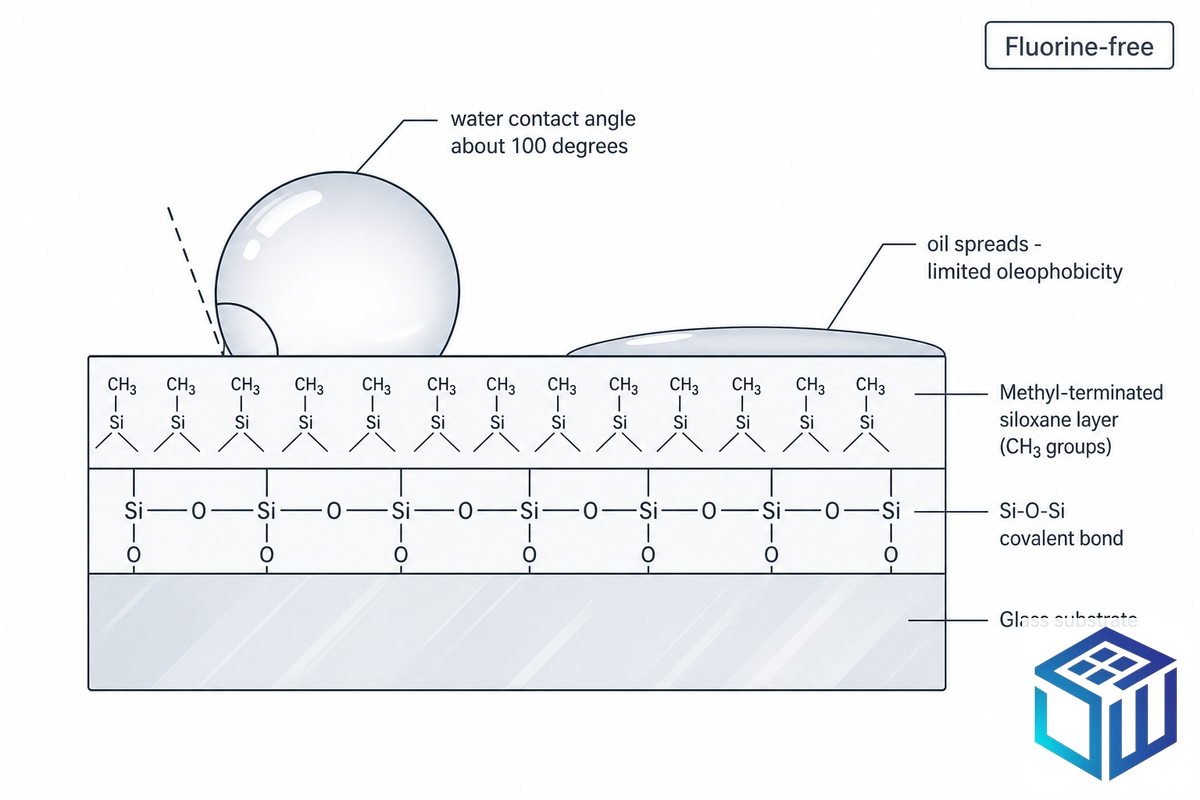 Hydrophobic & Silicone Coatings: Water-First and Fluorine-Free — SW Glass
