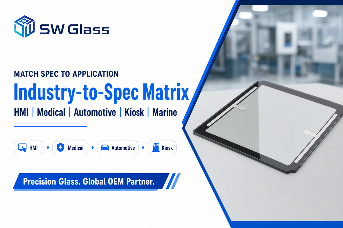 Matching Specs to Your Application: The Industry-to-Spec Selection Matrix — SW Glass