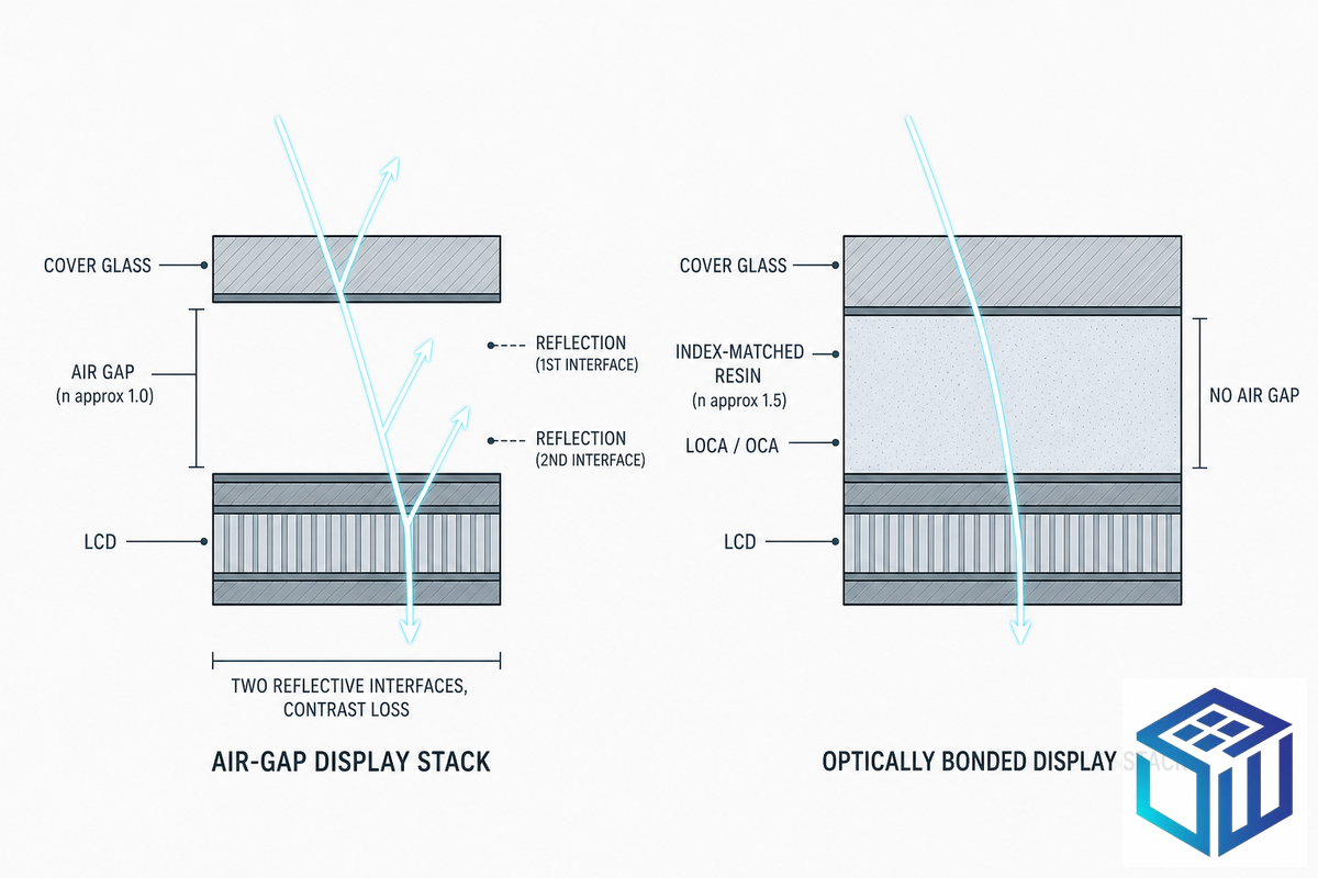 Optical Bonding: Closing the Air Gap — SW Glass