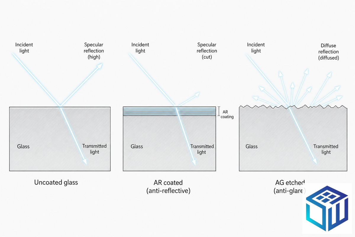 Anti-Reflective & Anti-Glare Coatings: Cutting Surface Reflectance — SW Glass