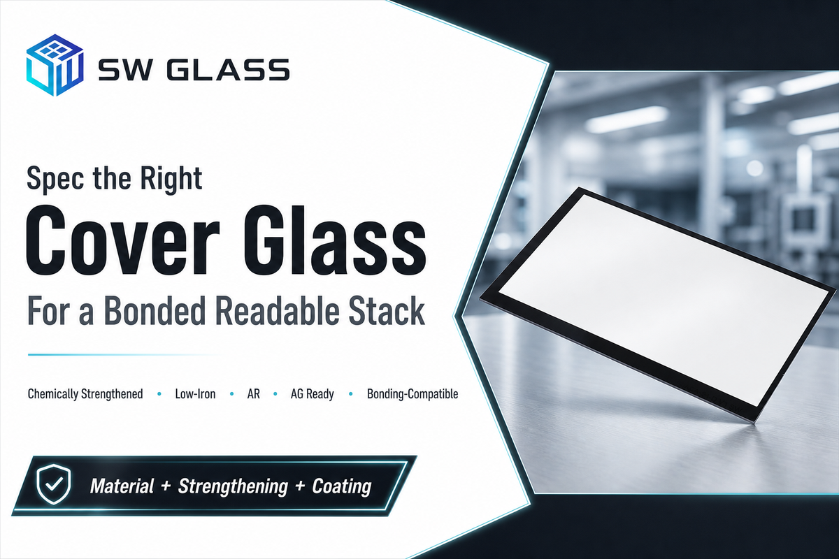 Choosing the Cover Glass for a Bonded Sunlight-Readable Stack — SW Glass