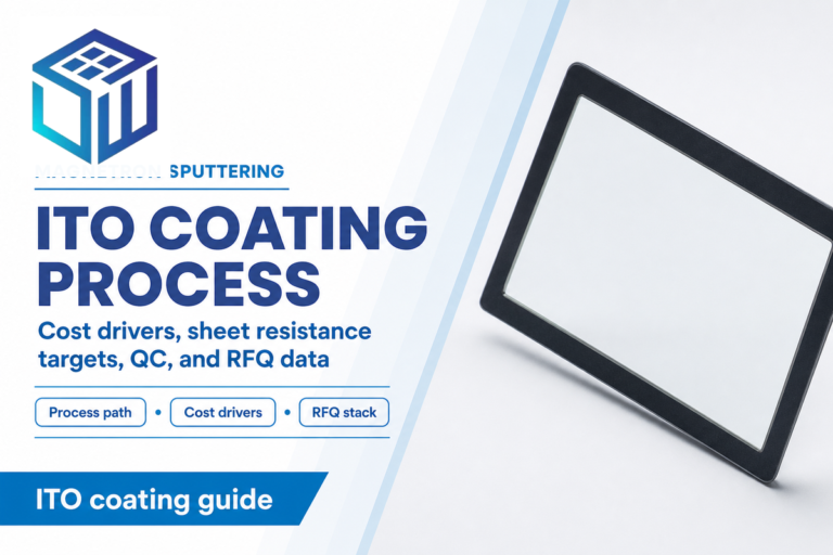 ITO Coating Process and Cost: 2026 Buyer Guide