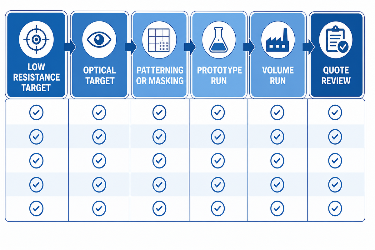 9-Row Process-to-Price Decision Table — Saiwei Glass