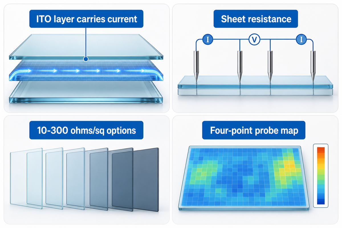 How Does ITO Glass Conductivity Work? — Saiwei Glass