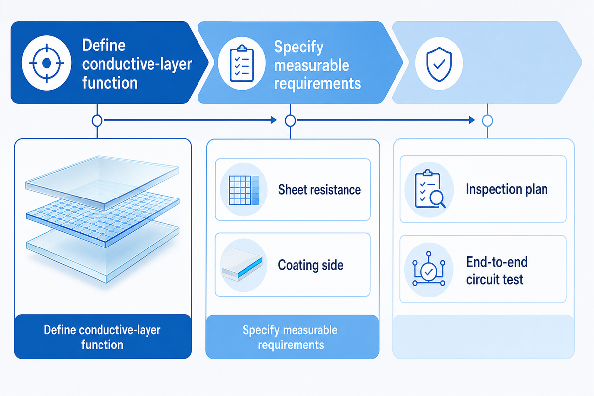 Selection Framework: Match Sheet Resistance to Application — Saiwei Glass