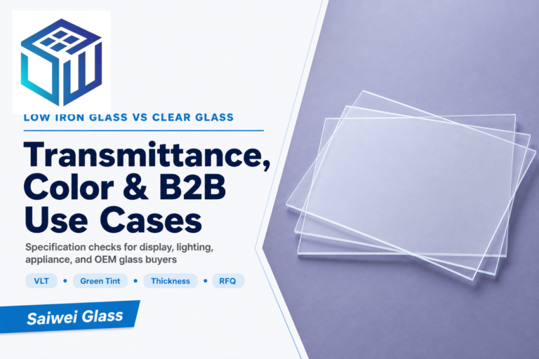 Low Iron Glass vs Clear Glass: 9 B2B Selection Checks