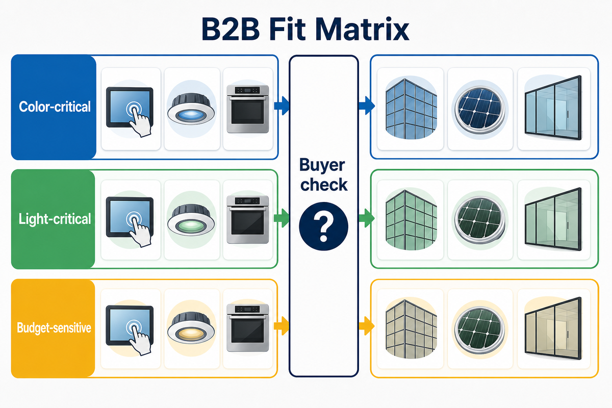 9-Use-Case B2B Fit Matrix — Saiwei Glass