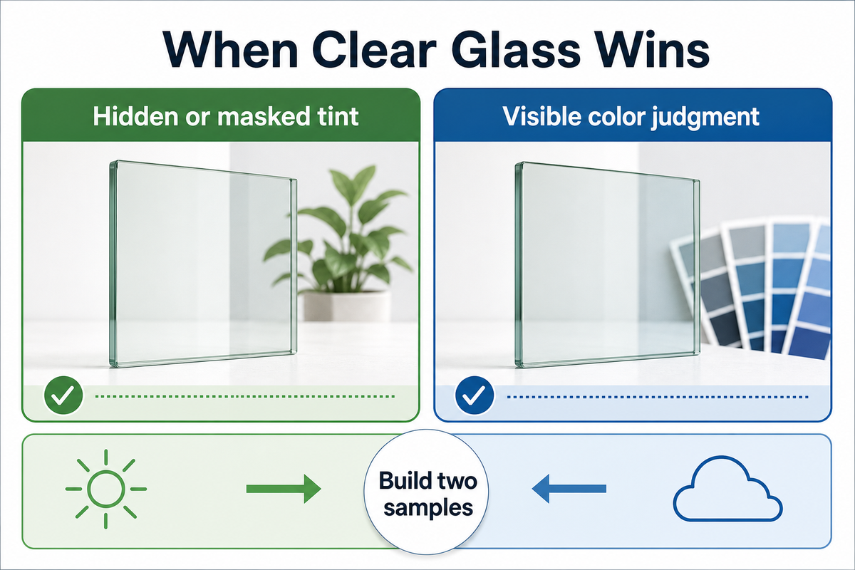 When Clear Glass Is the Better B2B Choice — Saiwei Glass