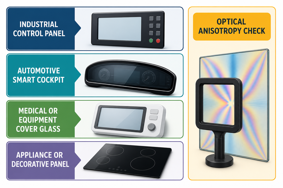 How to Choose Thermal Tempering for OEM Cover Glass, Control Panels, and Displays — Saiwei Glass
