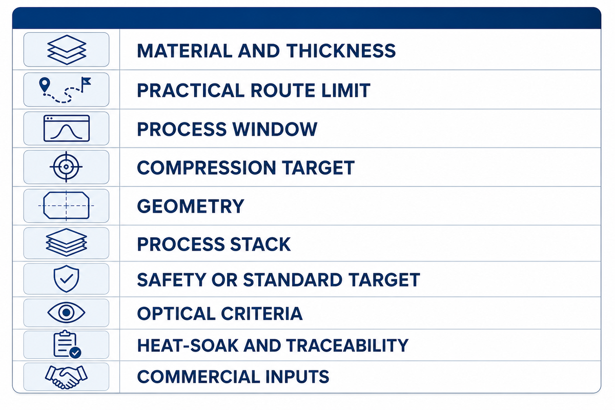 Quality, Standards, Cost, and Lead Time Factors to Check Before RFQ — Saiwei Glass