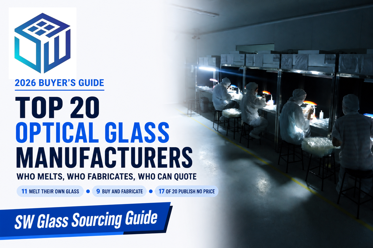 Top 20 Optical Glass Manufacturers in the World (2026)