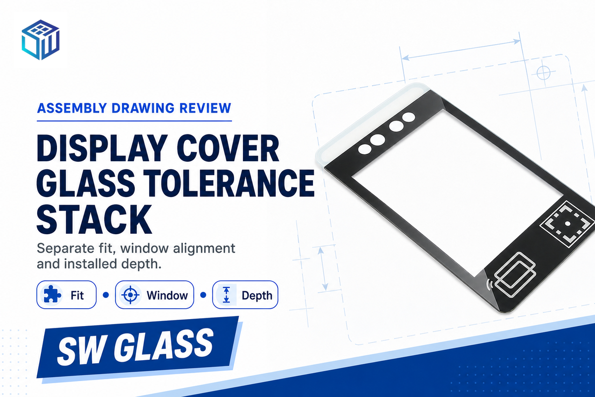 Display Cover Glass Tolerance Stack: 4 Checks